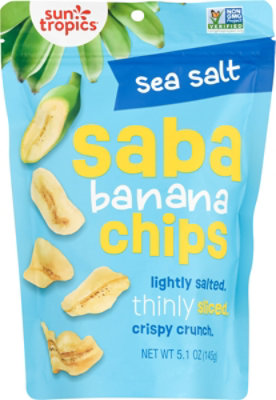 Sea Salt Saba Banana Chips - 5.1 Oz - Image 2