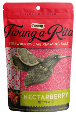 Twang-A-Rita Nectarberry Rimming Salt - 4 Oz - Image 1