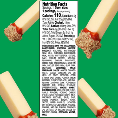 Lunchables Dunkables Mozza Sticks with Marinara & Breadcrumbs - 2.1 Oz - Image 4