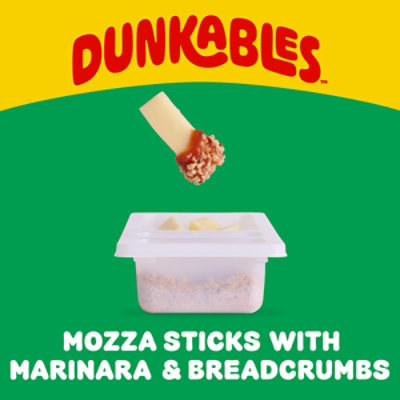 Lunchables Dunkables Mozza Sticks with Marinara & Breadcrumbs - 2.1 Oz - Image 5