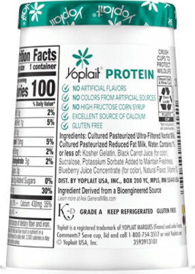 Yoplait Protein Mixed Berry Yogurt - 5.6 Oz - Image 6