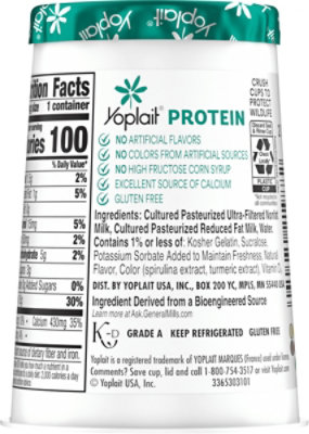 Yoplait Protein Key Lime Pie Yogurt - 5.6 Oz - Image 6