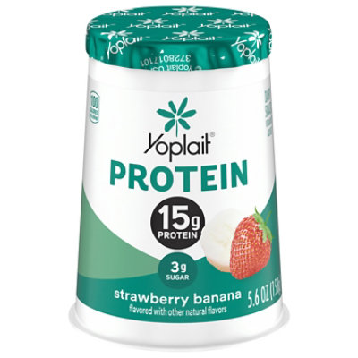 Yoplait Protein Strawberry Banana Yogurt - 5.6 Oz - Image 3