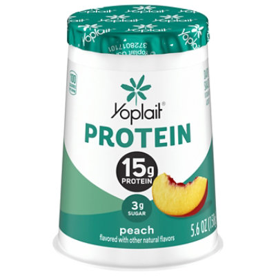 Yoplait Protein Yogurt Peach - 5.6 Oz - Image 3