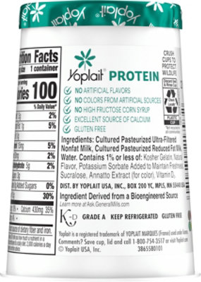 Yoplait Protein Yogurt Peach - 5.6 Oz - Image 6