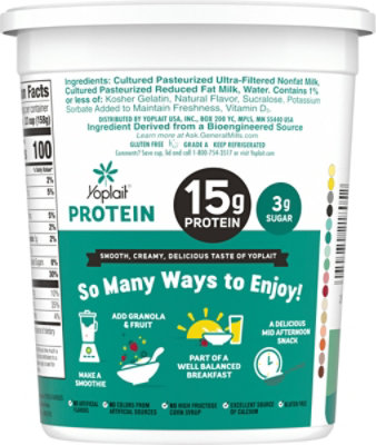 Yoplait Protein Yogurt Vanilla - 30 Oz - Image 6