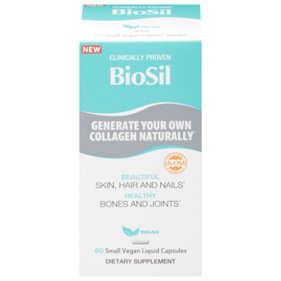 BioSil Collagen Generator Vegan Capsules - 60 Count - Image 3