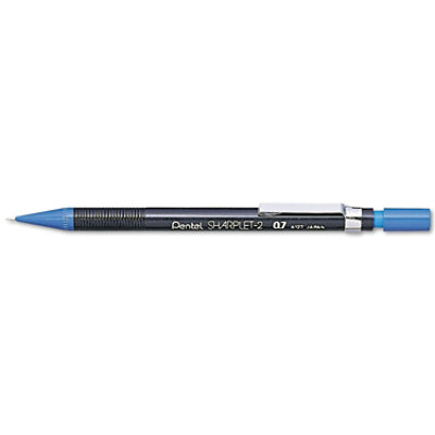 Pentel Sharplet-2 Mechanical Pencil, 0.7 mm, HB (#2), Black Lead, Dark Blue Barrel - 12 Count - Image 2