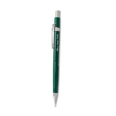 Pentel Sharp Mechanical Pencil, 0.5 mm, HB (#2), Black Lead, Green Barrel - Image 1
