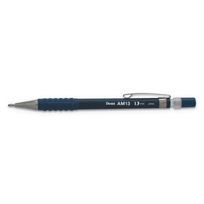 Pentel Sharp Mechanical Pencil, 1.3 mm, HB (#2), Black Lead, Blue Barrel - Image 1