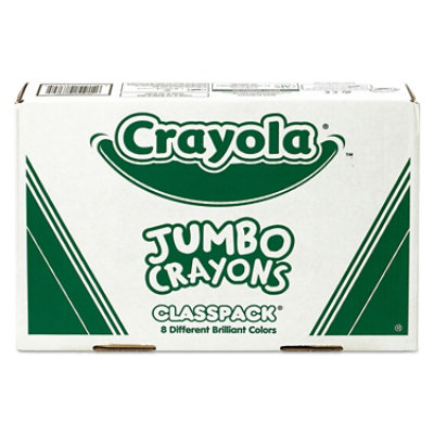 Crayola Jumbo Classpack Crayons, 25 Each Of 8 Colors - 200 Count - Image 1