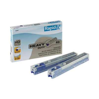 Rapid Staple Cartridge, 0.25" Leg, 0.5" Crown, Steel, 210/cartridge, 5 Cartridges/pack - 1,050 Count - Image 1
