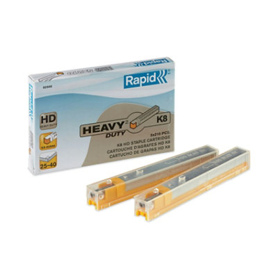 Rapid Staple Cartridge, 0.31" Leg, 0.5" Crown, Steel, 210/cartridge, 5 Cartridges/pack - 1,050 Count - Image 1