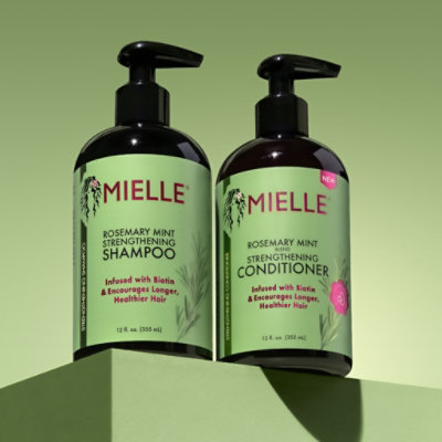 Mielle Rosemary Mint Conditioner  - 12 Fl. Oz. - Image 7