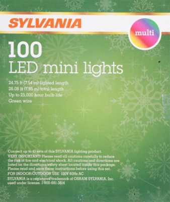 Inl 100ct Led Mini Multi - Each - Image 3