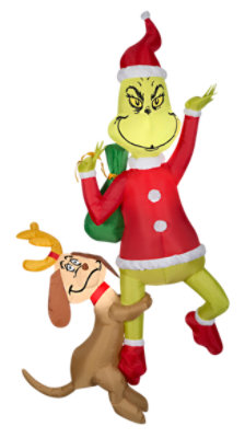 Gemmy Airblown Hanging Grinch - Each - Image 1