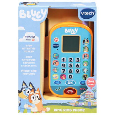 Vtech Bluey Ring Ring Phone - Each - Image 3