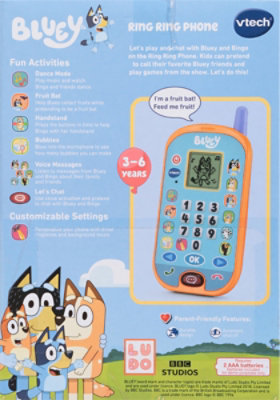 Vtech Bluey Ring Ring Phone - Each - Image 4