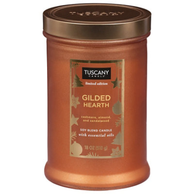 Lang Gilded Hrth Frosted Candle - 18 Oz - Image 3