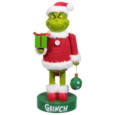 Gru 11 Inch Wood Grinch Nutcracker - Each - Image 3