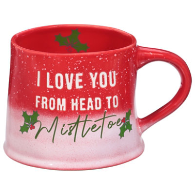 Home Essentials & Beyond 17 Ounce Christmas Sentiment Mug Styles May Vary - Each - Image 1