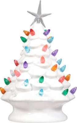 Signature SELECT 10.25 Inch Light Up Retro Ceramic Tree Styles May Vary - Each - Image 3
