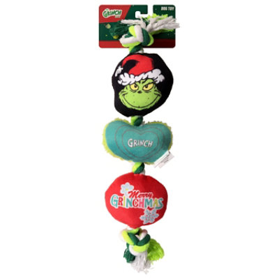Ftch The Grinch Rope Pet Toy - Each - Image 1