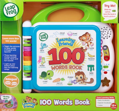 Vtech Leap Frog 100 Words Book - Each - Image 2