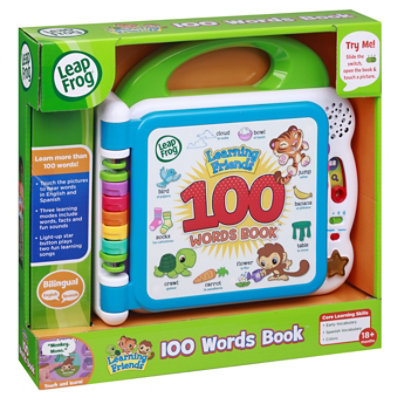 Vtech Leap Frog 100 Words Book - Each - Image 1