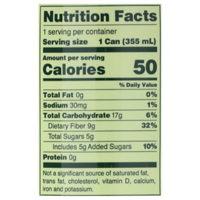 OLIPOP Ginger Ale Prebiotic Soda Can - 12 Fl. Oz. - Image 4