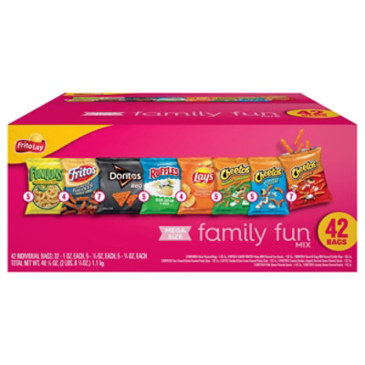 Frito Lays Fun Mix Variety Pack - 42 Count - Image 3