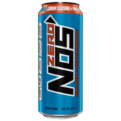 NOS Zero Sugar - 16 Fl. Oz. - Image 3