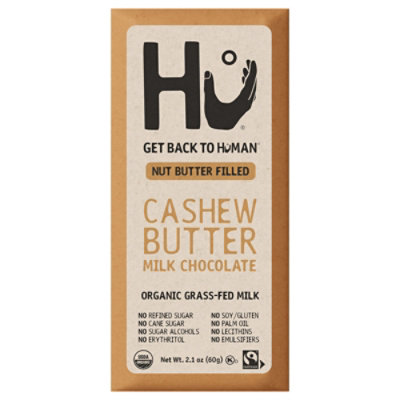 Hu Cashew Butter Milk Chocolate Bar - Each