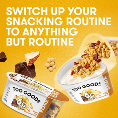 Too Good & Co. Banana Yogurt with Chocolate Almonds - 4.5 Oz. - Image 5