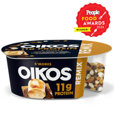 Dannon Oikos Mixin Smores With Chocolate And Graham Crackers Yogurt - 4.5 Oz - Image 2