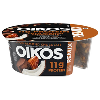 Dannon Oikos Mixin Coconut with Chocolate Almonds Yogurt - 4.5 Oz - Image 3