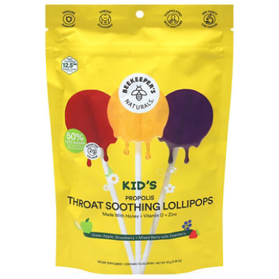 Beekeepers Kids Propolis Lollipops - 15 Ct - Image 3