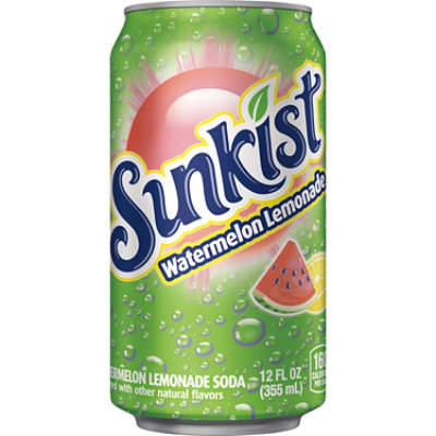 Sunkist Watermelon Lemonade 12-12 Fl. Oz. - Image 3