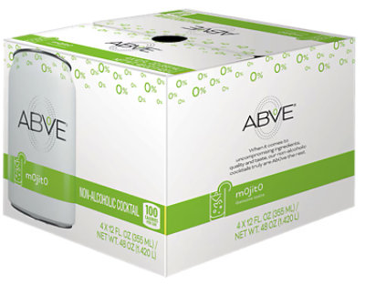 Ab0ve Non-alcoholic Mojito 4pack can - 355 Ml. - Image 1