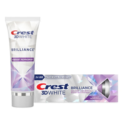 Crest 3D White Brilliance Toothpaste - 4.6 Oz - Image 1