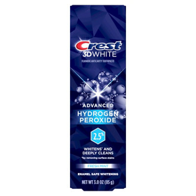 Crest 3D Advanced Whitening Toothpaste Fresh Mint - 3 Oz - Image 8