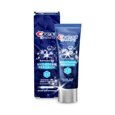 Crest 3D Advanced Whitening Toothpaste Fresh Mint - 3 Oz - Image 2