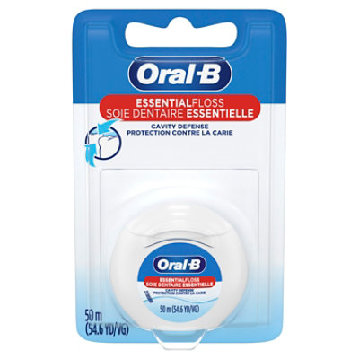 Oral-B Essential Cavity Defense Waxed Mint Floss 50 Meter - 32 Yard - Image 2