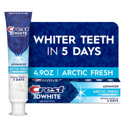 Crest 3d White Advance Arctic Fresh - 4.9 Oz. - Image 1