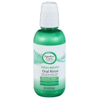 Signature Select/Care Oral Rinse Smooth Mint - 16 Fl. Oz. - Image 3