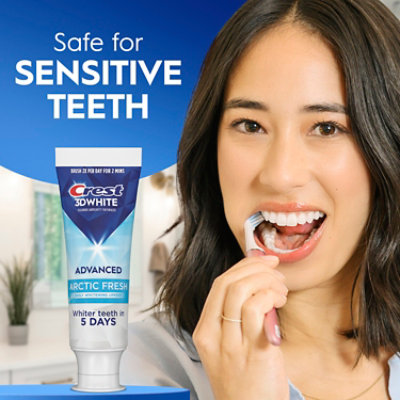 Crest Paste 3D White Advance Toothpaste - 2.4 Oz - Image 3