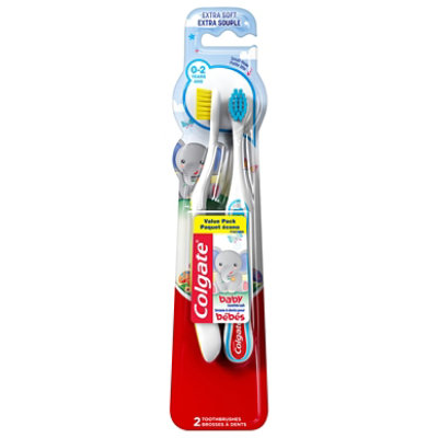 Colgate Smiles Baby Kids Manual Toothbrush - 2 Pack - Image 3