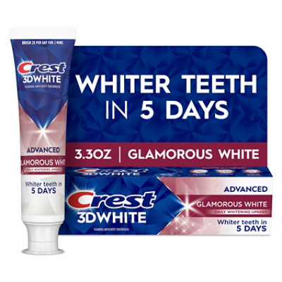 Crest 3D Advance Glam White - 3.3 Oz - Image 1