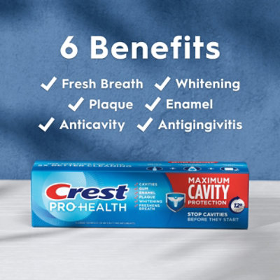 Crest Pro Health Maximum Cavity Protection Toothpaste - 2-4.3 Oz - Image 4