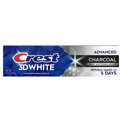 Crest 3d White Advance Charcoal - 3.3 Oz - Image 8